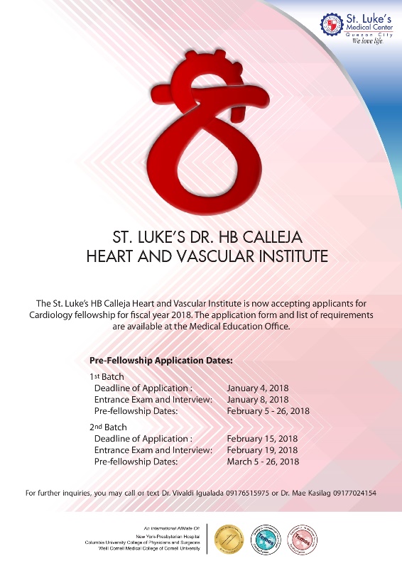 Poster Cardiology Fellow Applicant 001